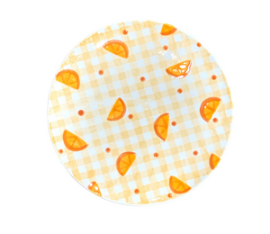 Pleasanton Oranges Plate