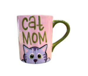 Pleasanton Cat Mom Mug
