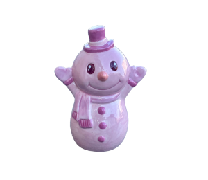 Pleasanton Pink-Mas Snowman
