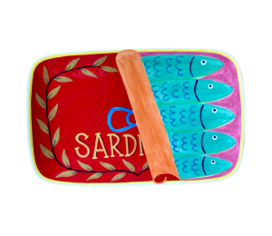 Pleasanton Sardines Dinner Plate