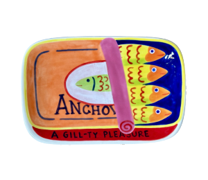 Pleasanton Anchovies App Plate