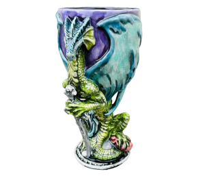 Pleasanton Antique Dragon Goblet
