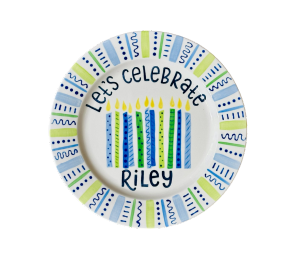 Pleasanton Let's Celebrate Plate